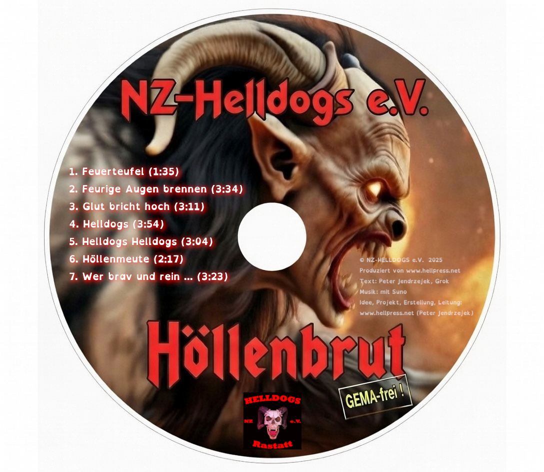 CD “Höllenbrut” - NZ-Helldogs Rastatt